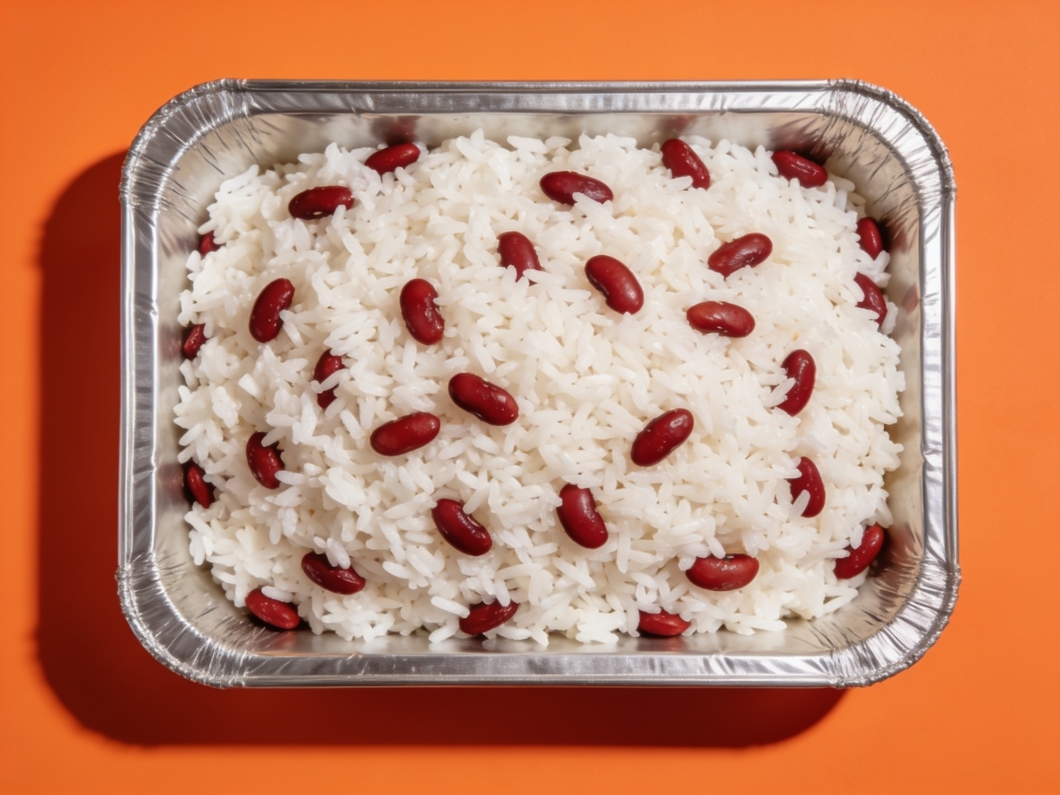 White Rice & Beans