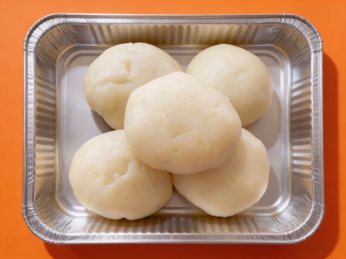 Plantain fufu